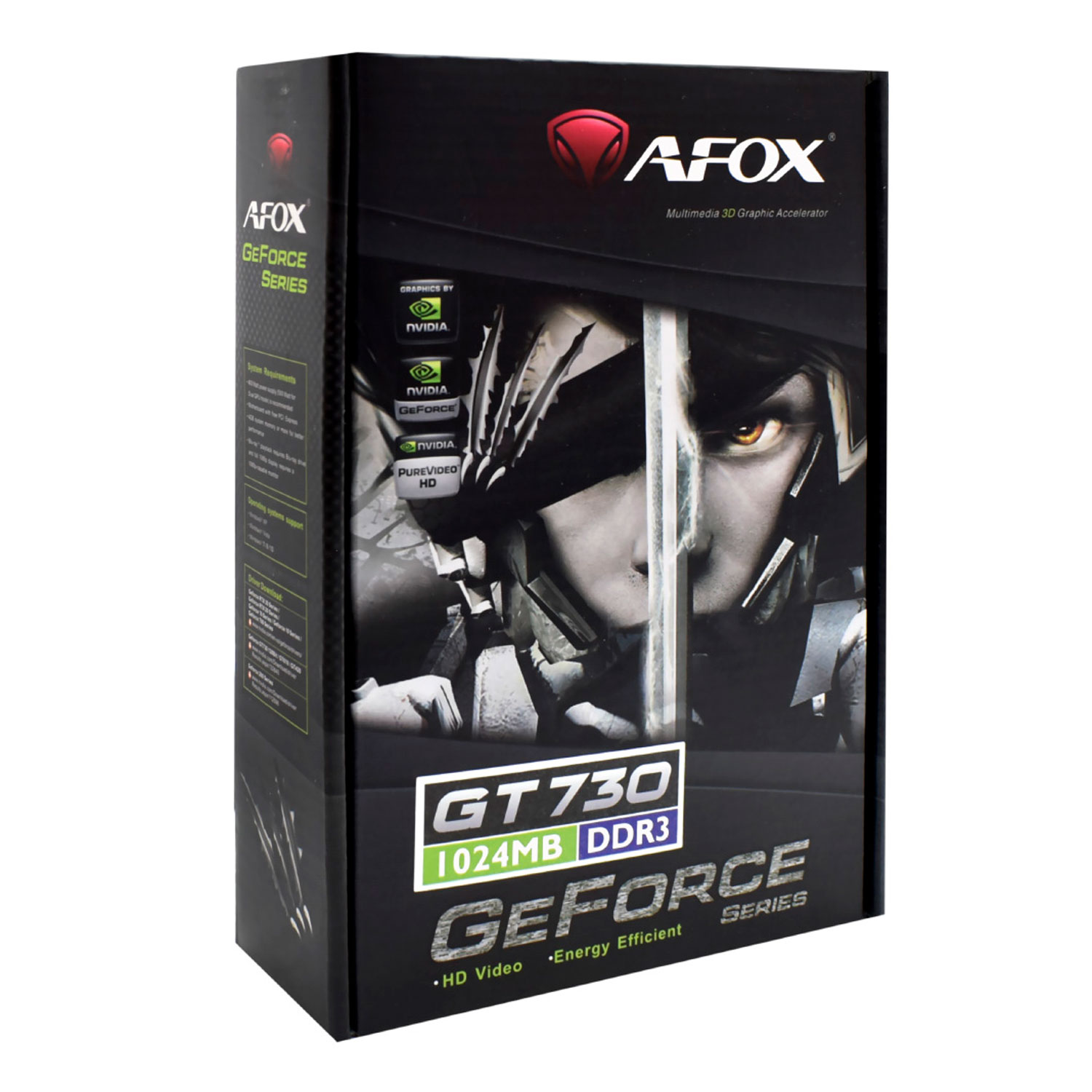 Placa de Vídeo Afox NVIDIA GeForce GT-740 4GB DDR3 - AF740-4096D3L3 (Caixa Danificada)
