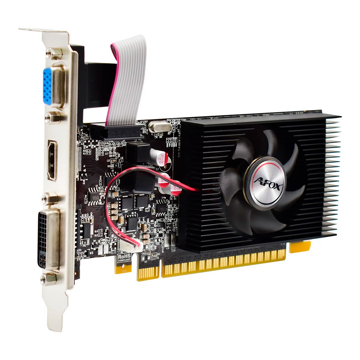 Placa de Vídeo Afox NVIDIA GeForce GT-740 4GB DDR3 - AF740-4096D3L3
