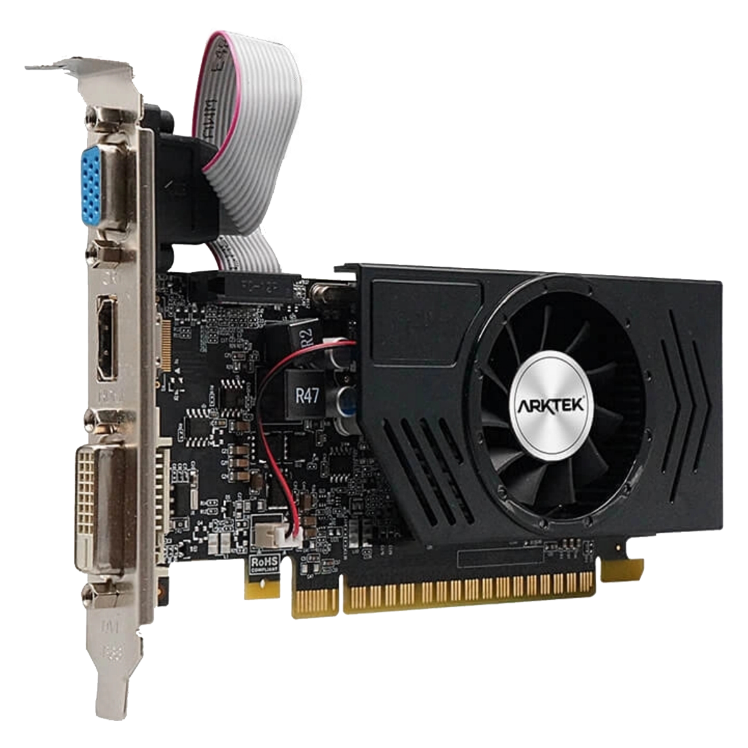 Placa de Vídeo Arktek Cyclops Gaming NVIDIA GeForce GT-740 4GB DDR3 - AKN740D3S4GL1