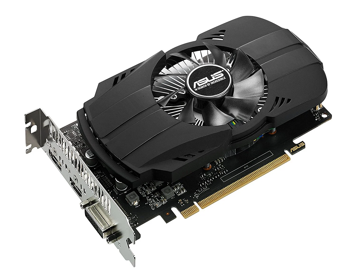 Placa de Vídeo Asus Phoenix NVIDIA GeForce GTX 1050Ti 4GB DDR5 - PH-GTX1050TI-4G