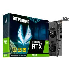 Placa de Vídeo Zotac Gaming NVIDIA GeForce RTX 3050 6GB GDDR6 - ZT-A30510L-10L