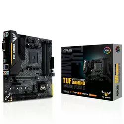 Placa Mãe Asus TUF Gaming B450M-Plus II / Soquete AM4 / DDR4 OC