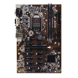 Placa Mãe Afox AFB250-ETH12EX / Socket 1151 / Chipset Intel B250 / DDR4 / ATX