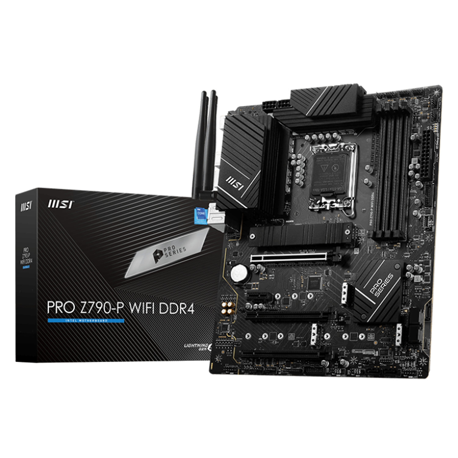 Placa Mãe Z790-P MSI Pro Wi-Fi / Socket Intel LGA 1700 / Chipset Intel Z790 / DDR4 / ATX
