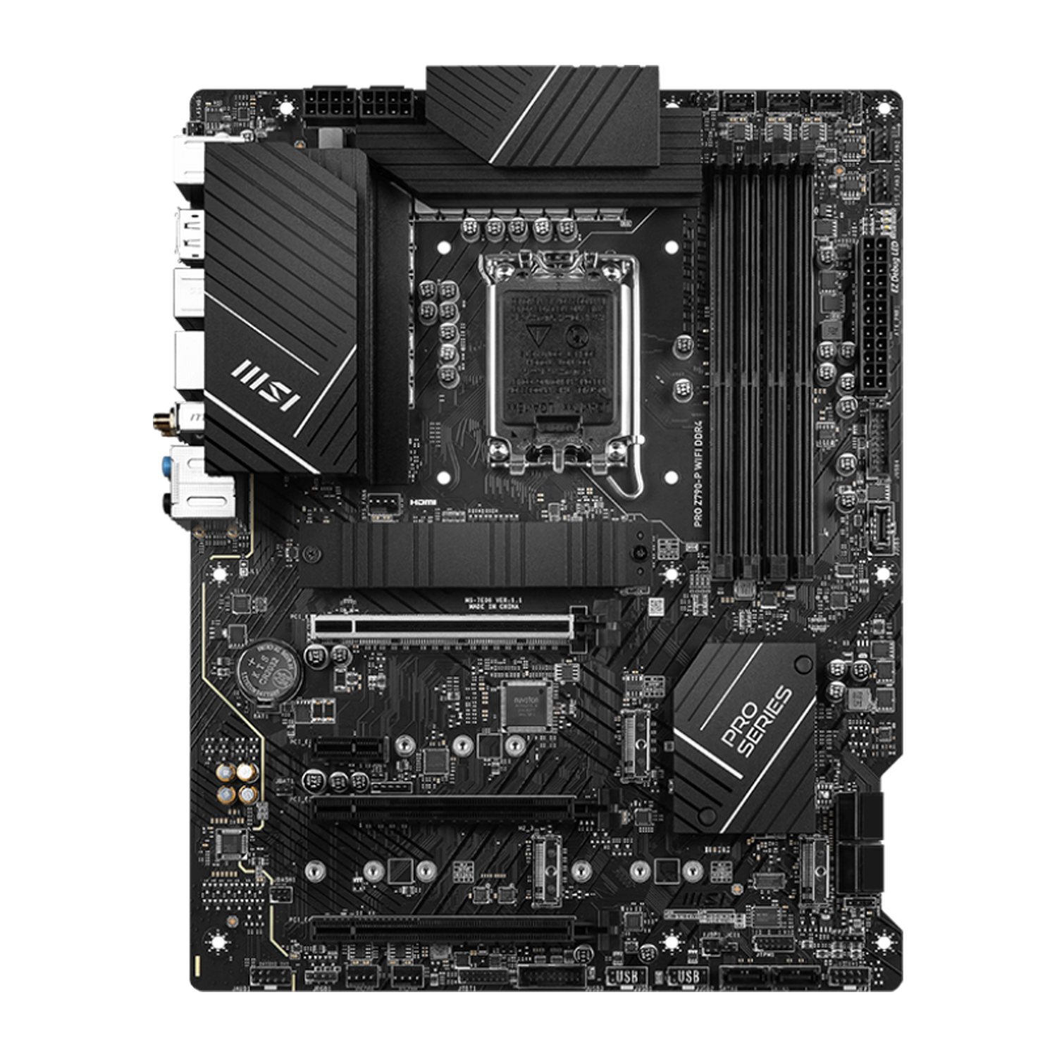 Placa Mãe Z790-P MSI Pro Wi-Fi / Socket Intel LGA 1700 / Chipset Intel Z790 / DDR4 / ATX