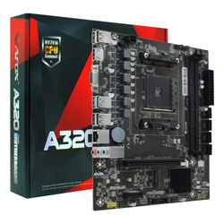 Placa Mãe Afox A320-MA-V4 DDR4 Socket AM4 Chipset AMD A320 Micro ATX