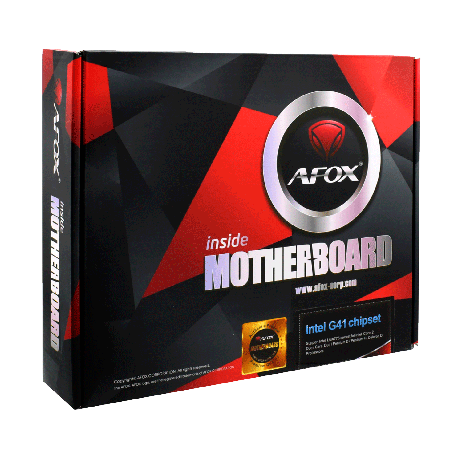 Placa Mãe Afox G41 IG41-MA7 Intel Socket 775 / Chipset Intel G41 Express + ICH7 / Micro ATX / DDR3