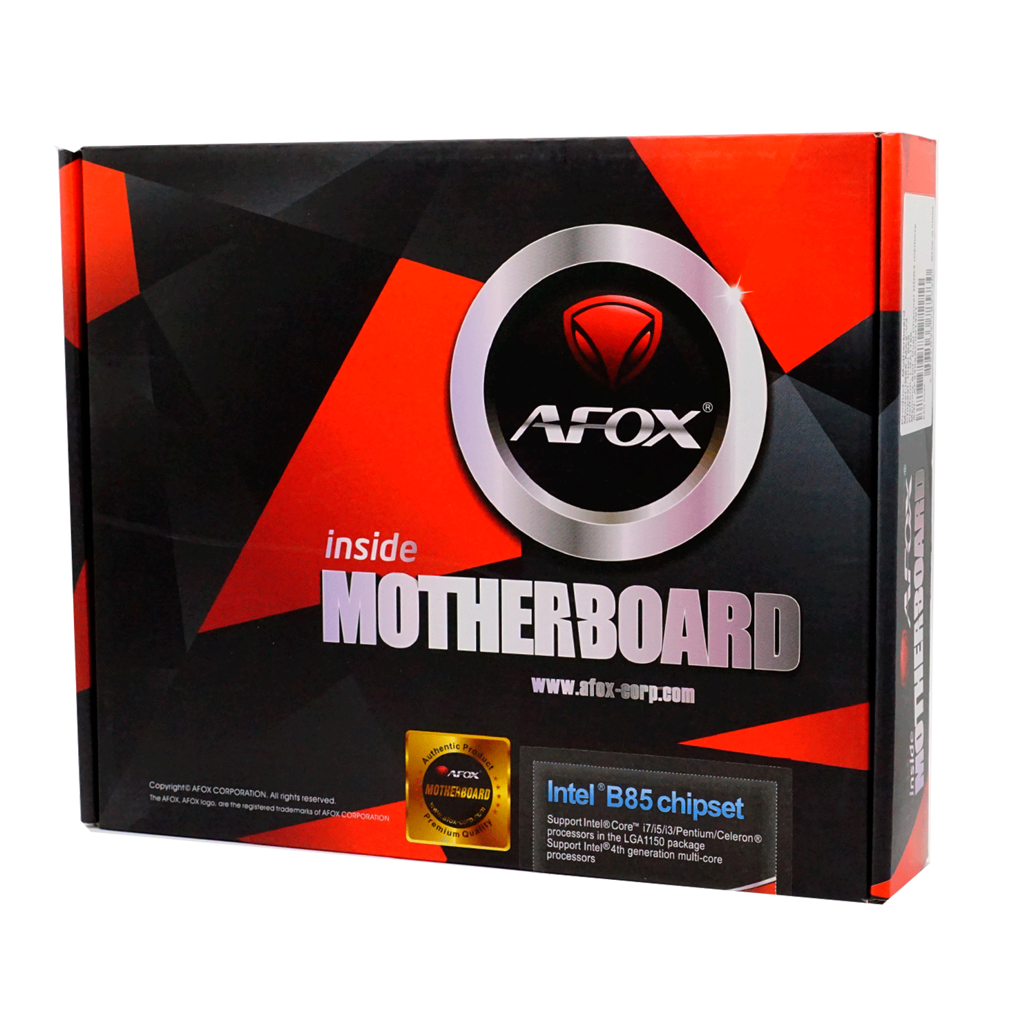 Placa Mãe Afox IB85-MA2-V4 LGA 1150 / Chipset Intel B85 / DDR3 / mATX 
