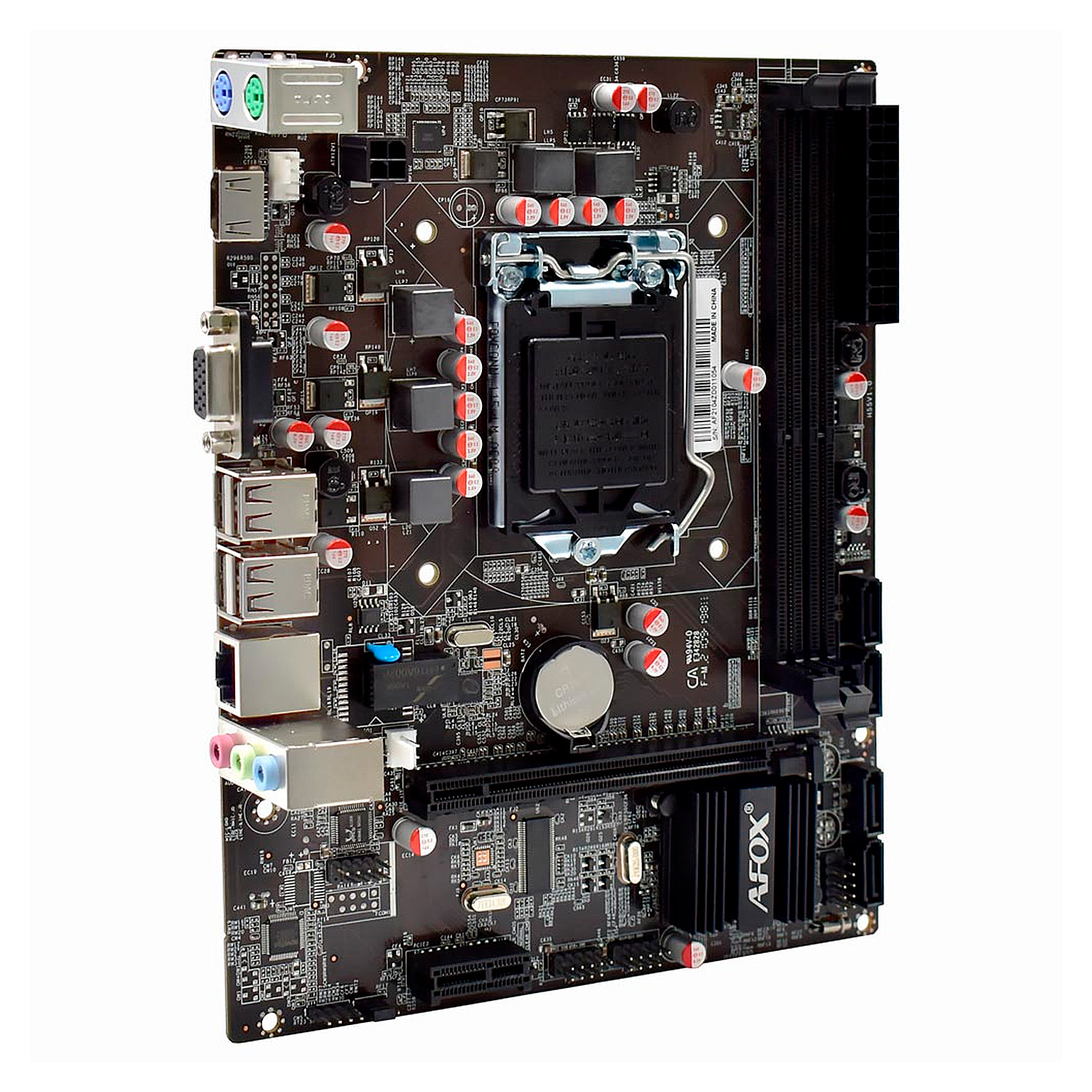 Placa Mãe Afox IH55-MA6 DDR3 Socket LGA 1156 Chipset H55 Micro ATX