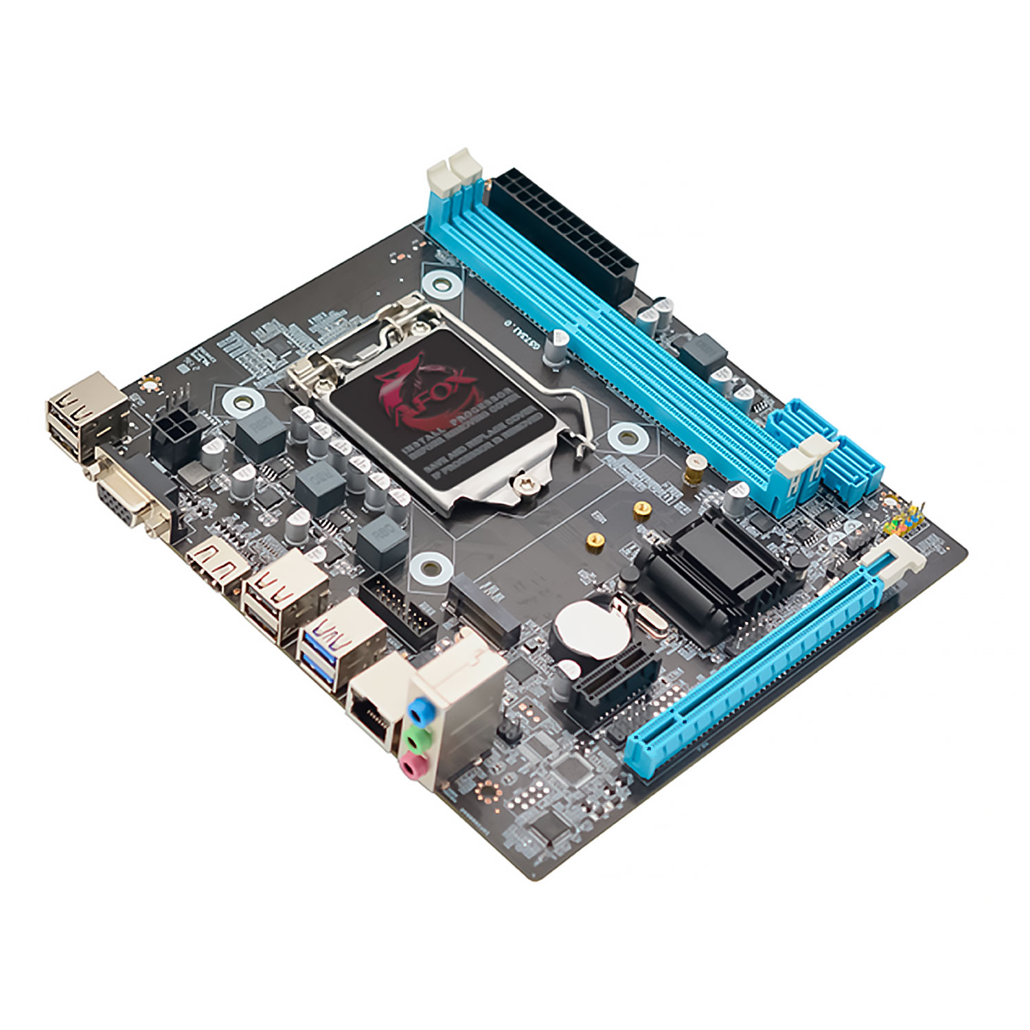 Placa Mãe Afox IH81-MA2-V4 DDR3 Socket H81 Chipset Intel 1150 Micro ATX (Caixa Danificada)