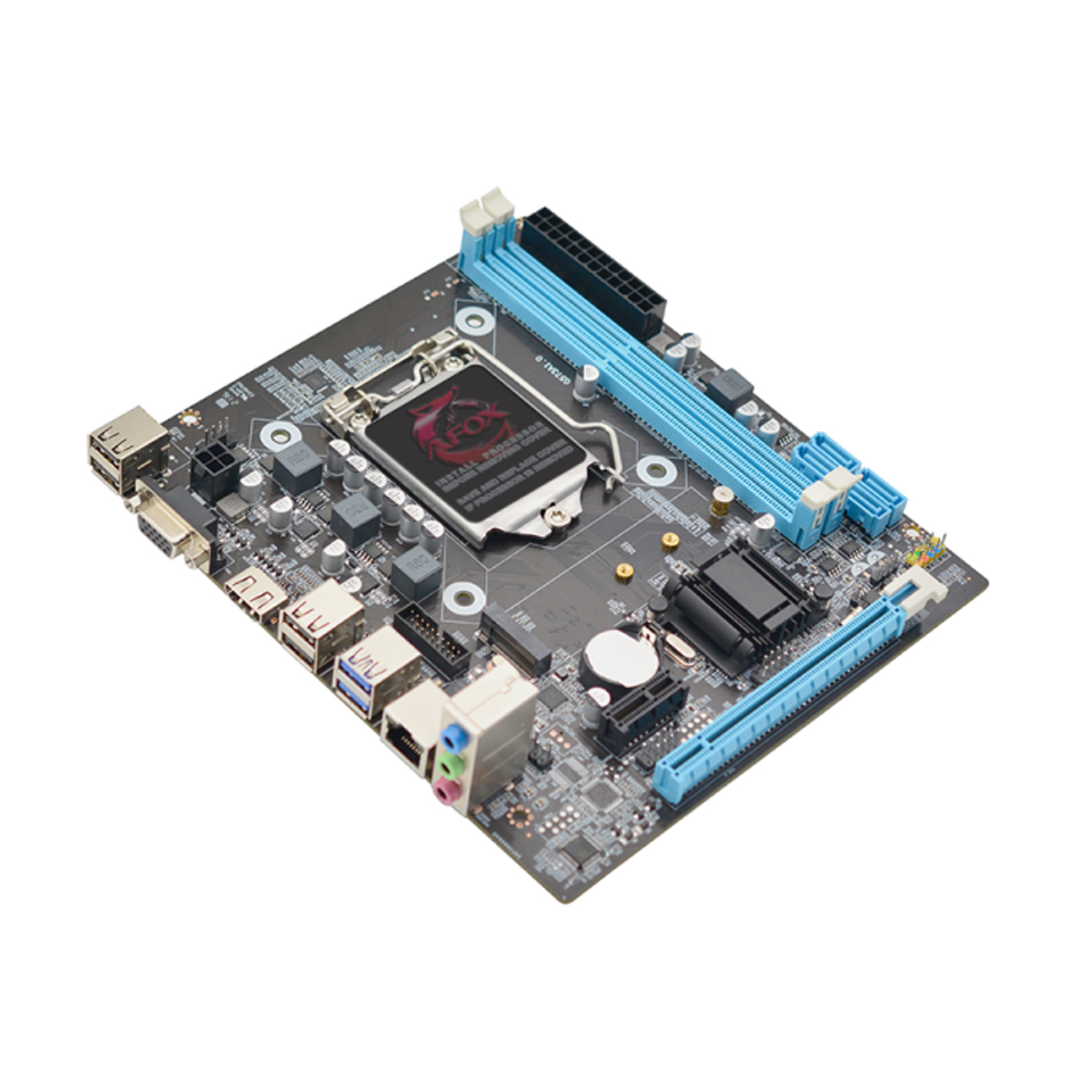 Placa Mãe Afox IH81-MA2-V4 Socket LGA 1150 Chipset Intel H81 DDR3 Micro ATX
