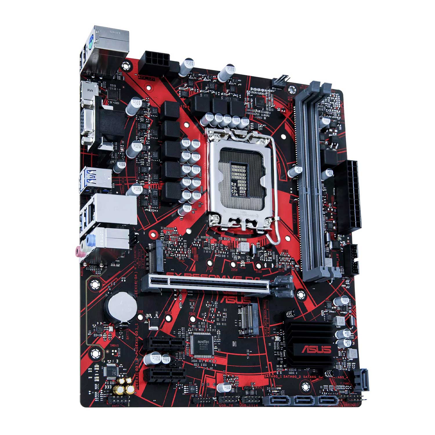 Placa Mãe Asus EX-B660M-V5 D4, Socket LGA1700 Chipset Intel B660 DDR4 Micro ATX