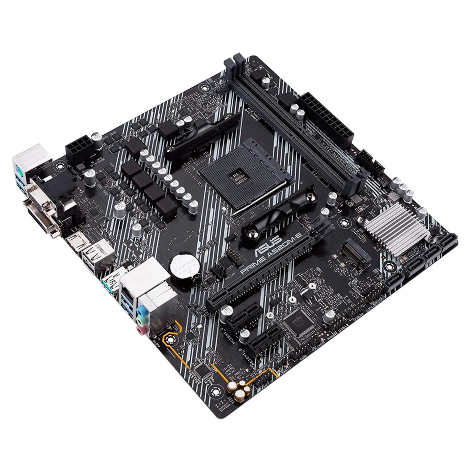Placa Mãe Asus Prime A520M-E Socket AM4 Chipset AMD A520 DDR4 Micro ATX