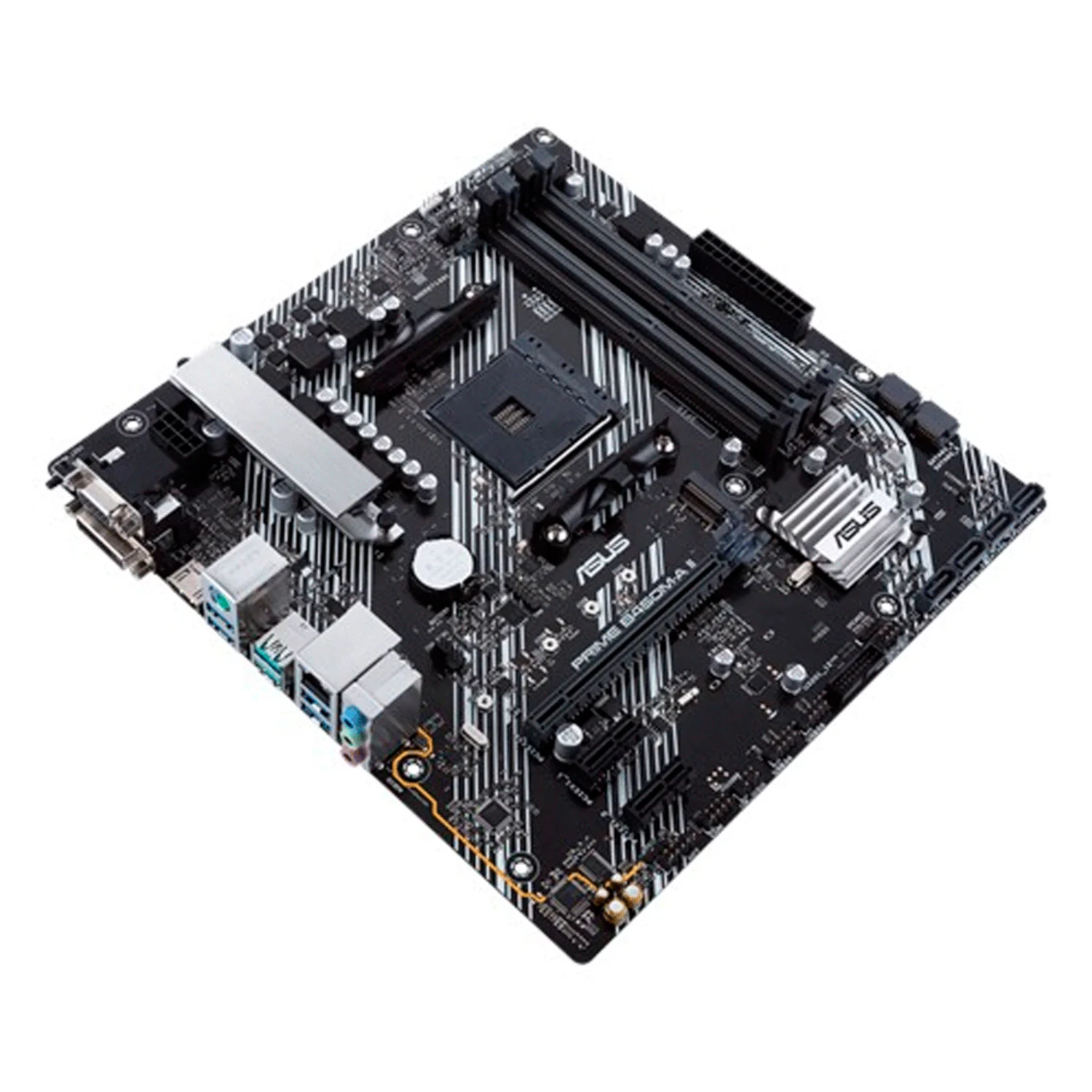 Placa Mãe Asus Prime B450M-A II Socket AM4 Chipset AMD B450 4XDDR4 Micro ATX