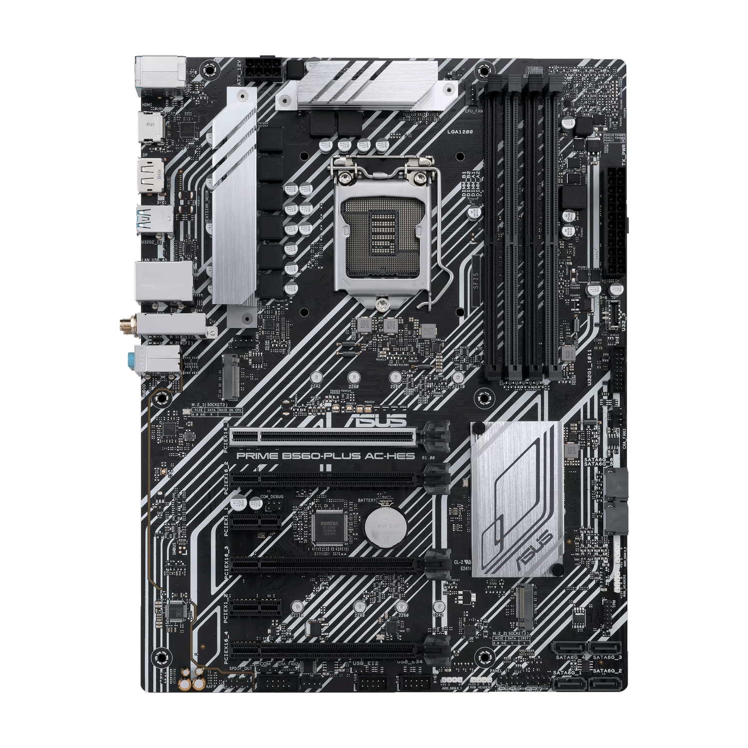 Placa Mãe Asus Prime B560-Plus AC-HES DDR4 Socket LGA 1200 Chipset B560 ATX