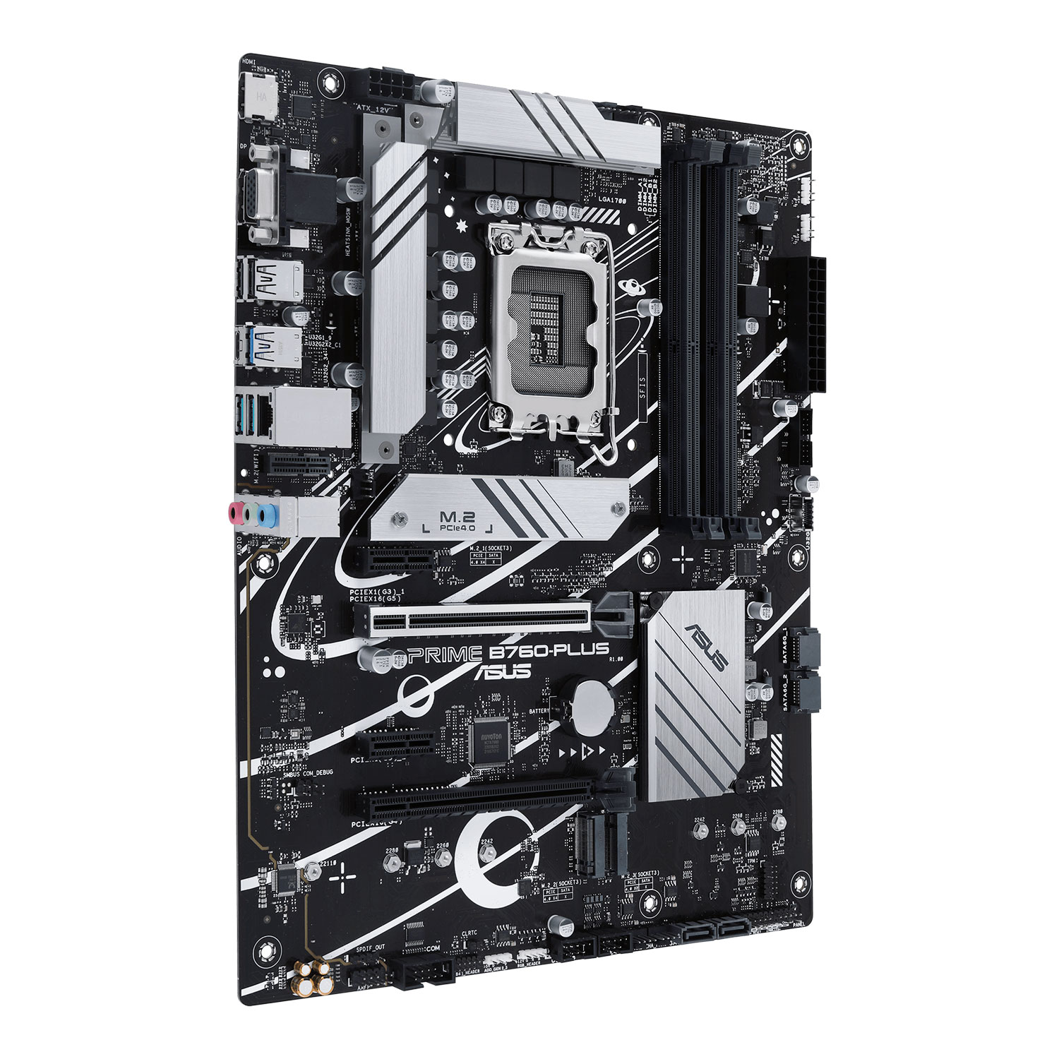 Placa Mãe Asus Prime B760 Plus Socket LGA 1700 Chipset Intel B760 DDR5 ATX
