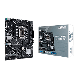 Placa Mãe Asus Prime H610M-E D4, DDR4, Socket LGA1700, M-ATX, Chipset Intel H610
