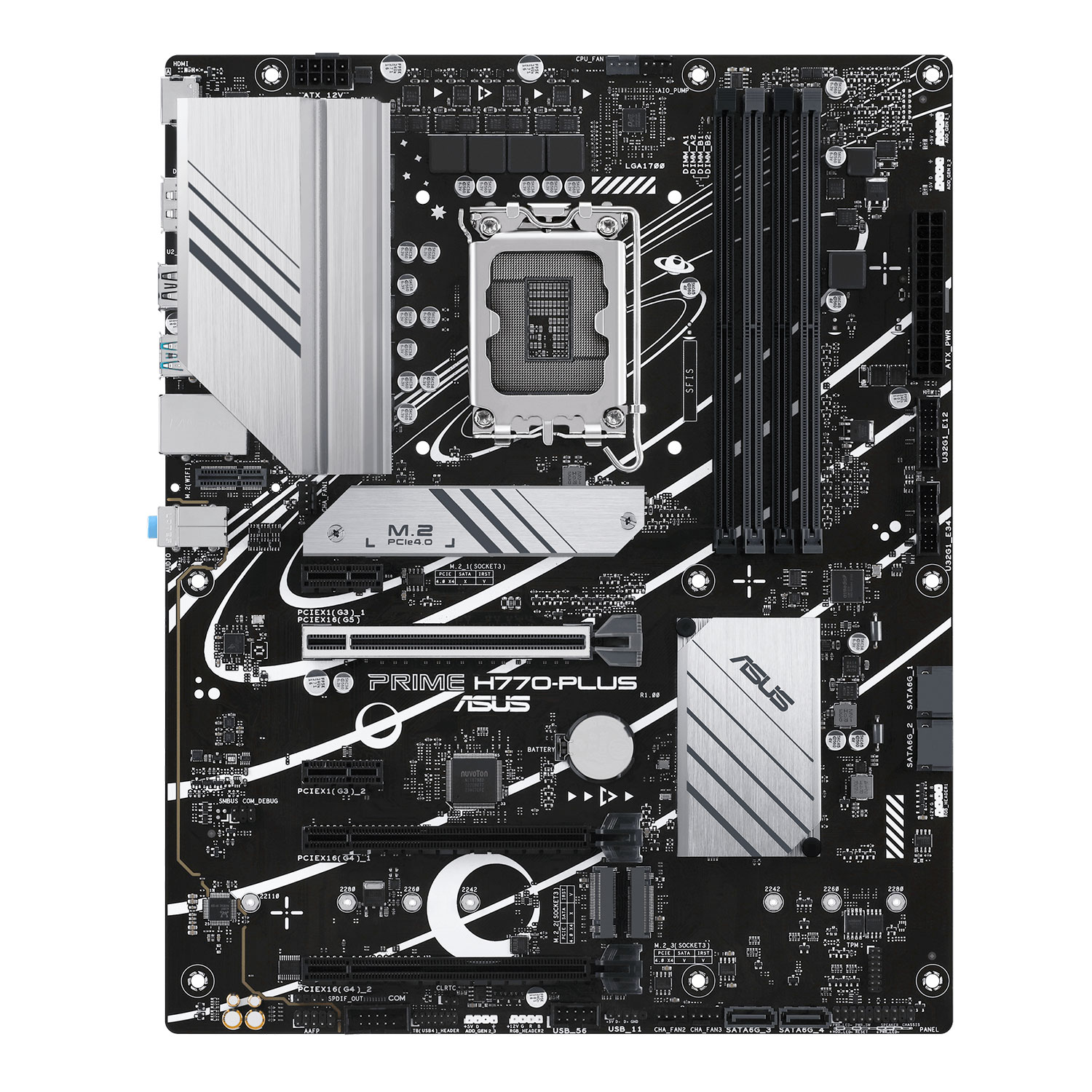 Placa Mãe Asus Prime H770-Plus Socket LGA 1700 Chipset Intel H770 DDR5 ATX