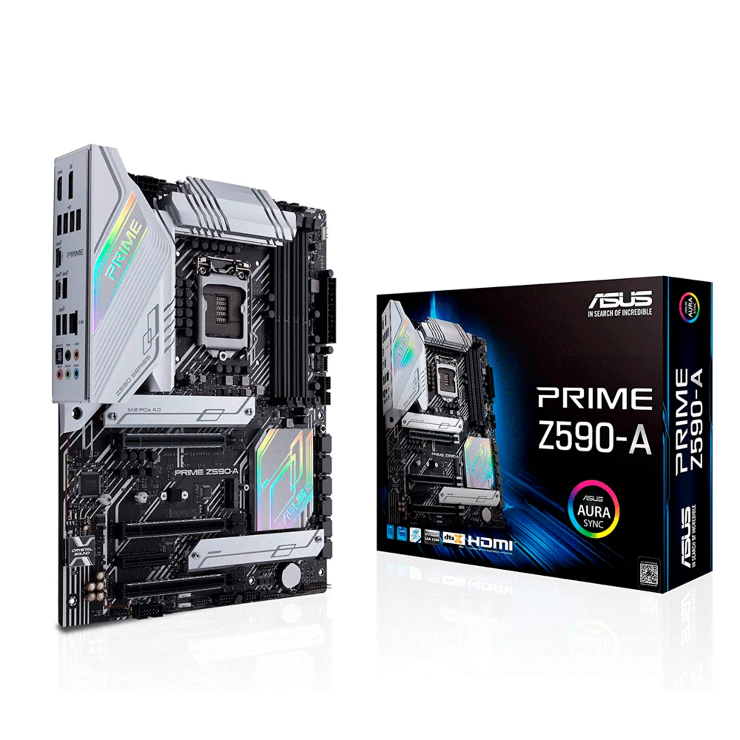 Placa Mãe Asus Prime Z590-A Socket LGA 1200 Chipset Intel Z590 DDR4 ATX