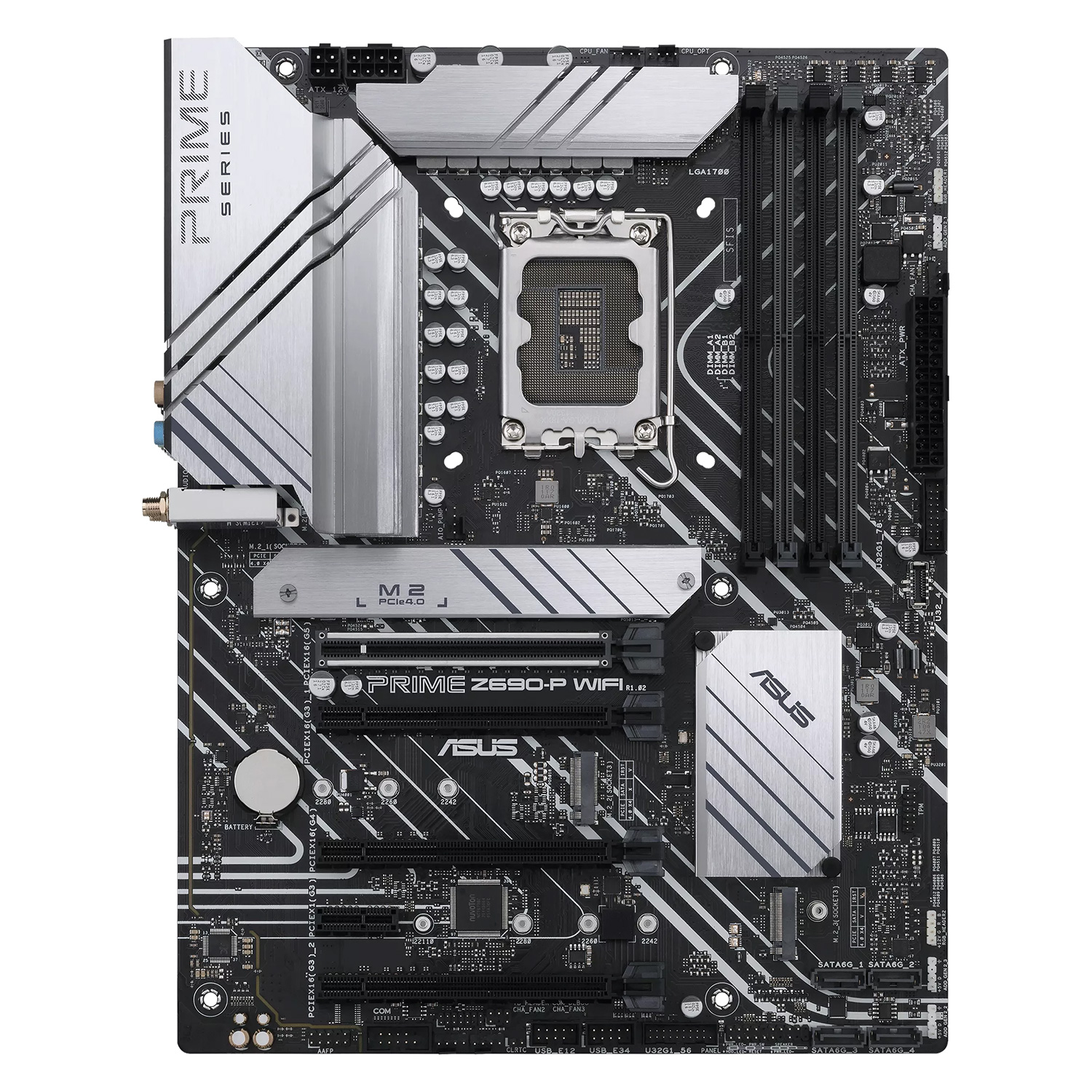 Placa Mãe Asus Prime Z690-P Wi-Fi DDR5 Socket LGA 1700 Chipset Intel Z690 ATX