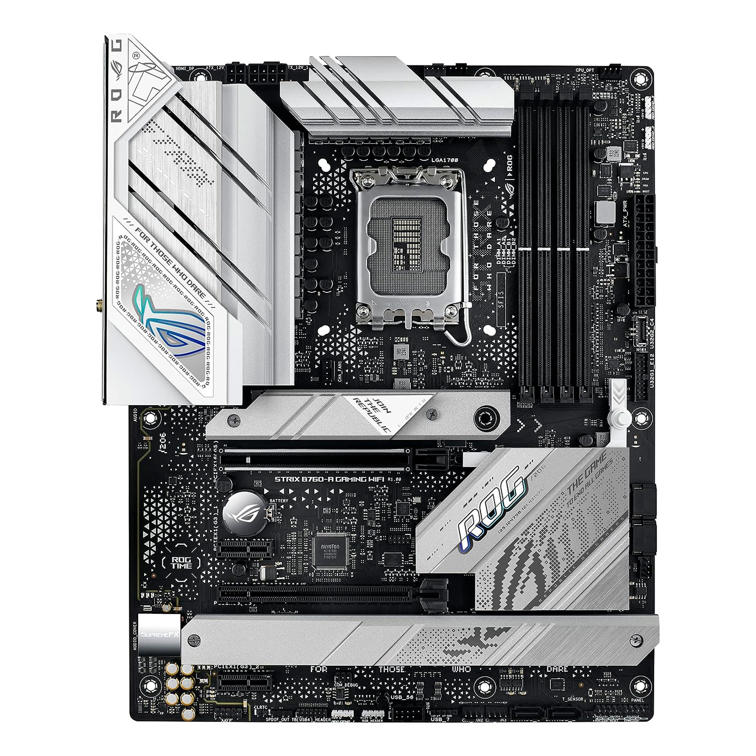 Placa Mãe Asus Rog Strix B760-A Gaming WiFi Socket LGA 1700 Chipset Intel B760 DDR5 ATX