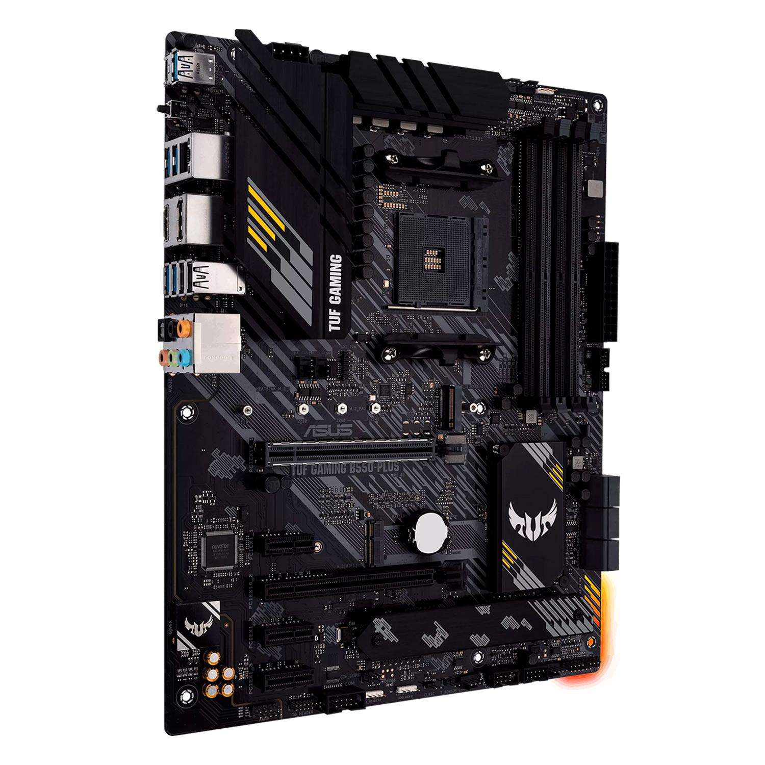 Placa Mãe Asus Tuf Gaming B550-Plus Socket AM4 Chipset AMD B550 DDR4 ATX