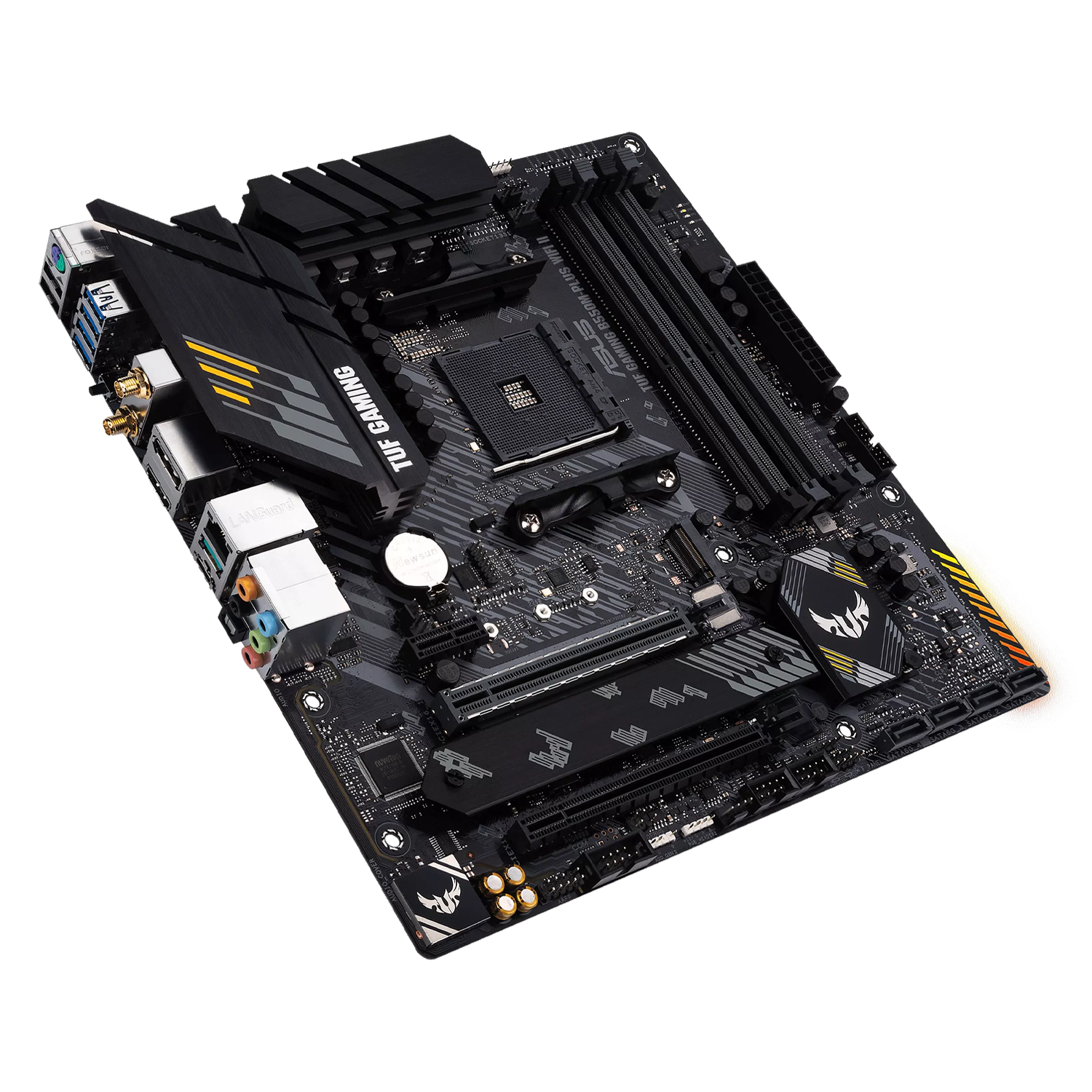 Placa Mãe Asus TUF Gaming B550M-Plus WiFi II DDR4 AMD AM4 Chipset B550 Micro ATX