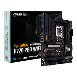 Placa Mãe Asus Tuf Gaming H770 Pro WiFi LGA 1700 / Chipset Intel H770 / DDR5 / ATX