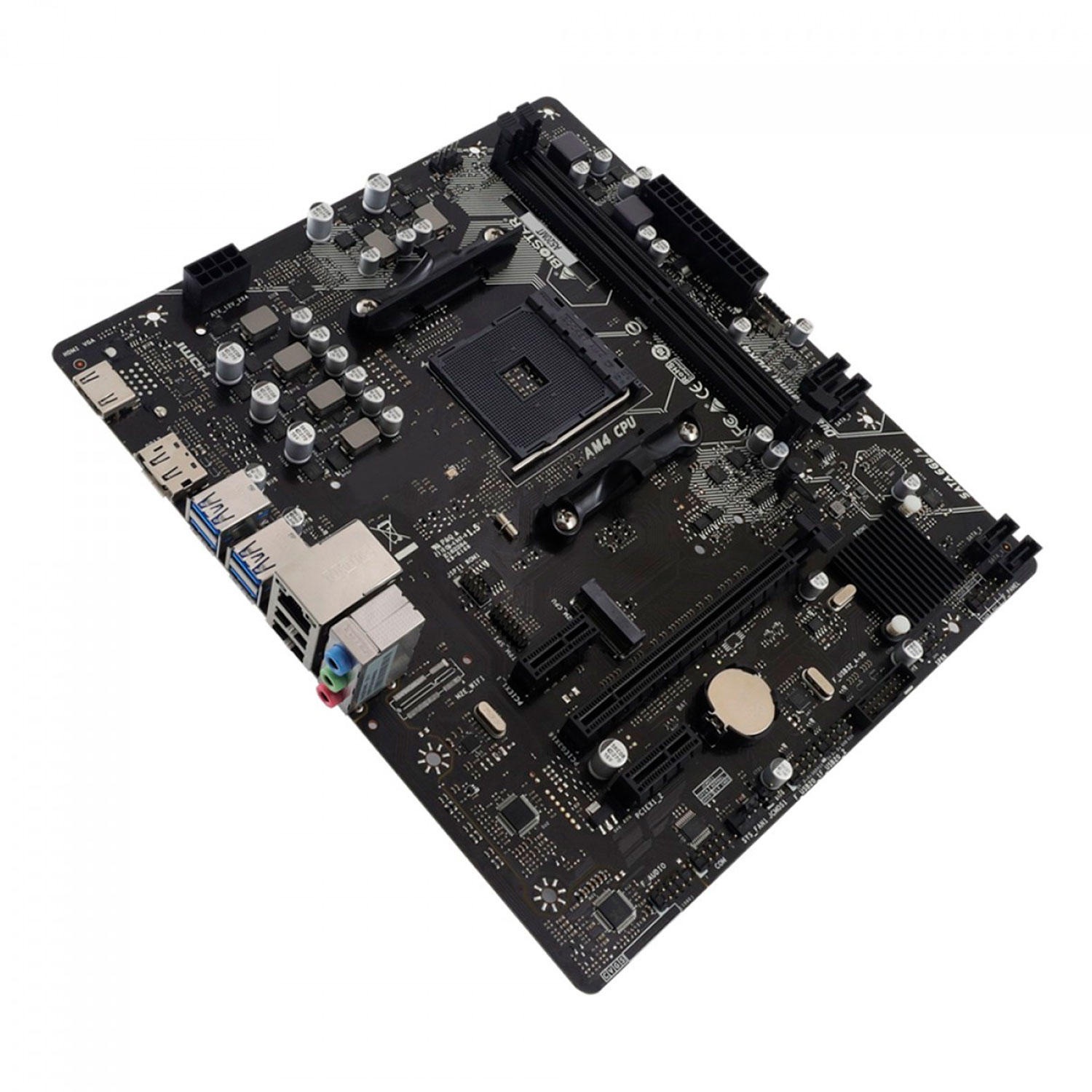 Placa Mãe Biostar A520MT DDR4 Socket AMD AM4 Chipset AMD A520 Micro ATX
