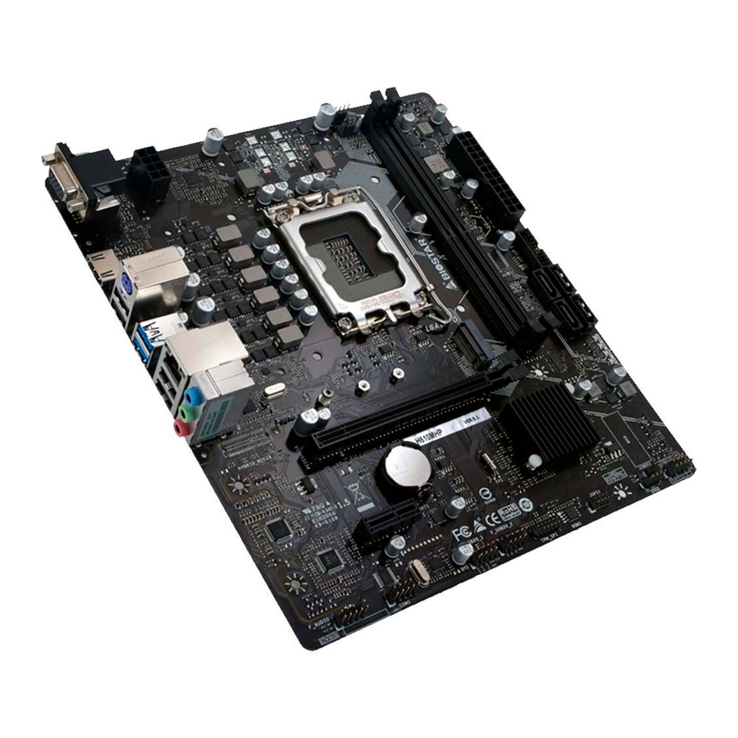 Placa Mãe Biostar H610MHP DDR4 Socket LGA 1700 Chipset Intel H610 Micro ATX