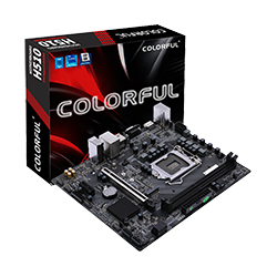 Placa-Mãe Colorful H510M-T M.2 V20/ LGA 1200/ DDR4