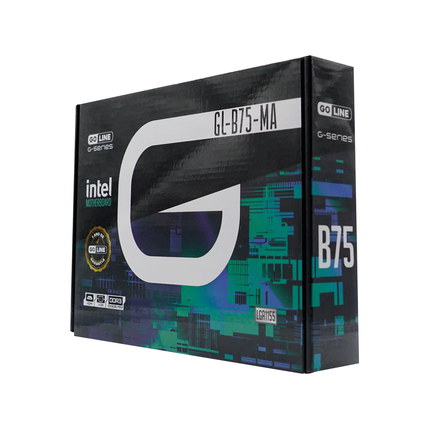 Placa Mãe Goline B75 GL-B75-MA Soquete LGA 1155 Chipset Intel B75
Micro ATX (1 Ano de Garantia)