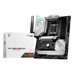 Placa Mãe MSI B650 MPG EDGE Wi-Fi DDR5 Socket AMD AM5 Chipset B650 ATX