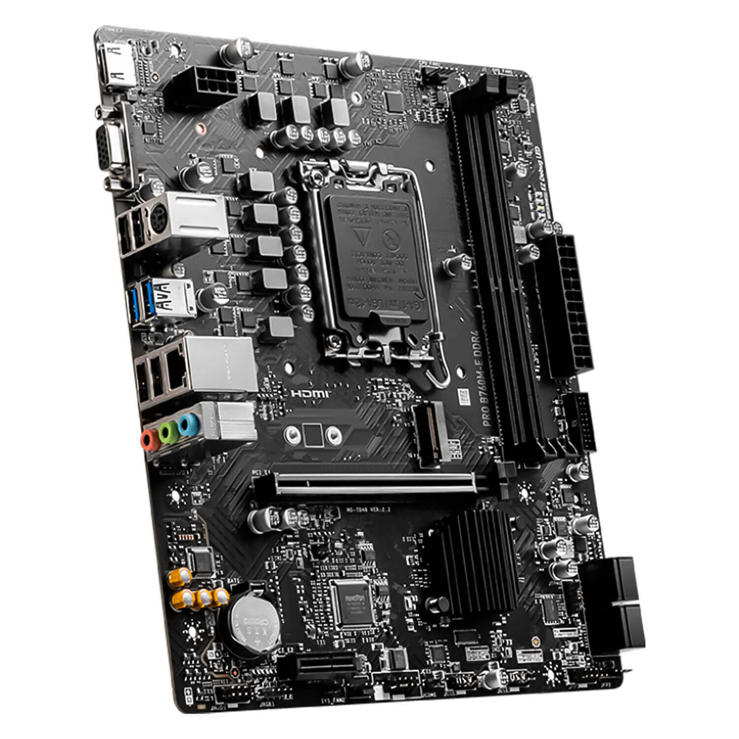 Placa Mãe MSI Pro B760M-E DDR4 Socket LGA 1700 Chipset Intel B760 Micro ATX