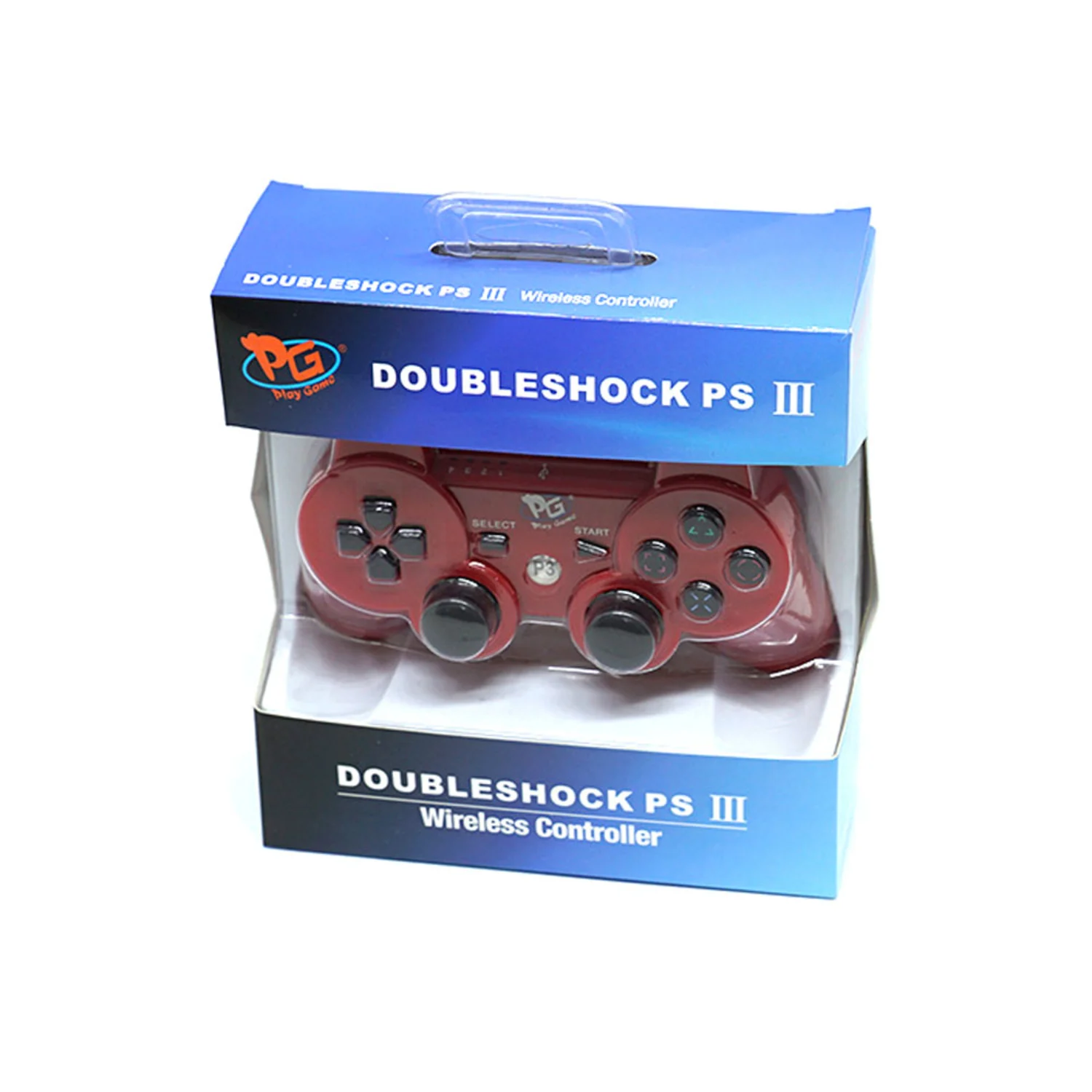 Controle Dualshock 3 Ps3 Play Game Vermelho