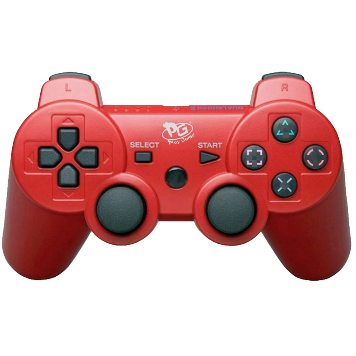 Controle Dualshock 3 Ps3 Play Game Vermelho