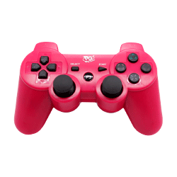 Controle Play Game para PS3 - Rosa