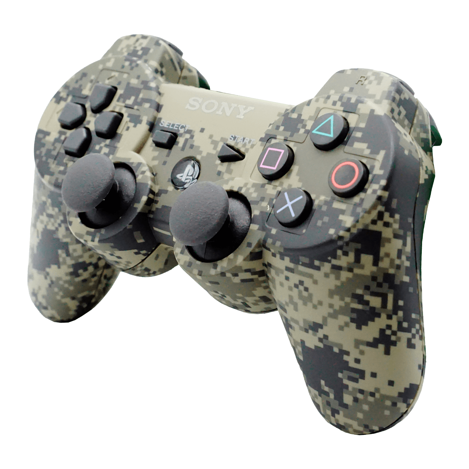 Controle PS3 Dualshock PPP - Army Brown