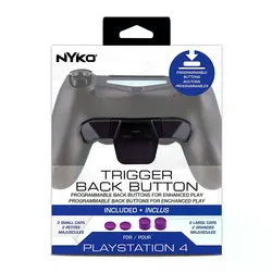 Botão Traseiro Nyko Para Controle Dualshock PS4 - Preto (83258)