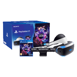 Óculos de Realidade Virtual PlayStation VR / Câmera / VR Worlds - CUH-ZVR2 (Sem Garantia)