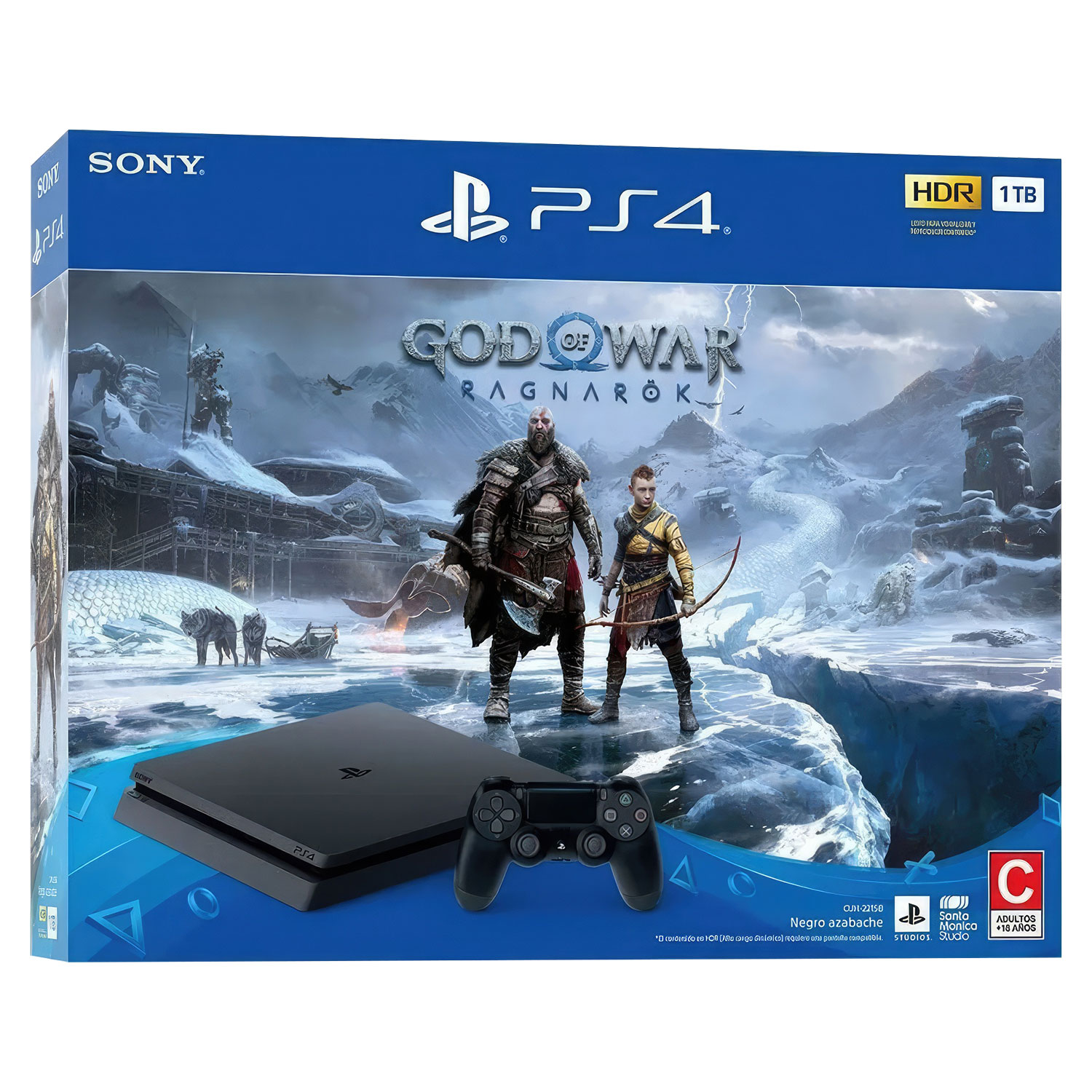 Console Sony Playstation 4 God Of War Ragnarok CUH-2215B 1TB SSD