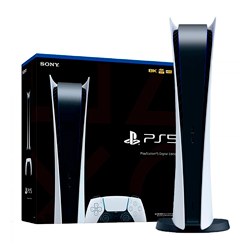 Console Sony Playstation 5 Digital 825GB / 8K / CFI-1215B - (Caixa Danificada)
