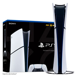 Console Sony PlayStation 5 Slim CFI-2015B 8K Edição Digital 1TB SSD USA
