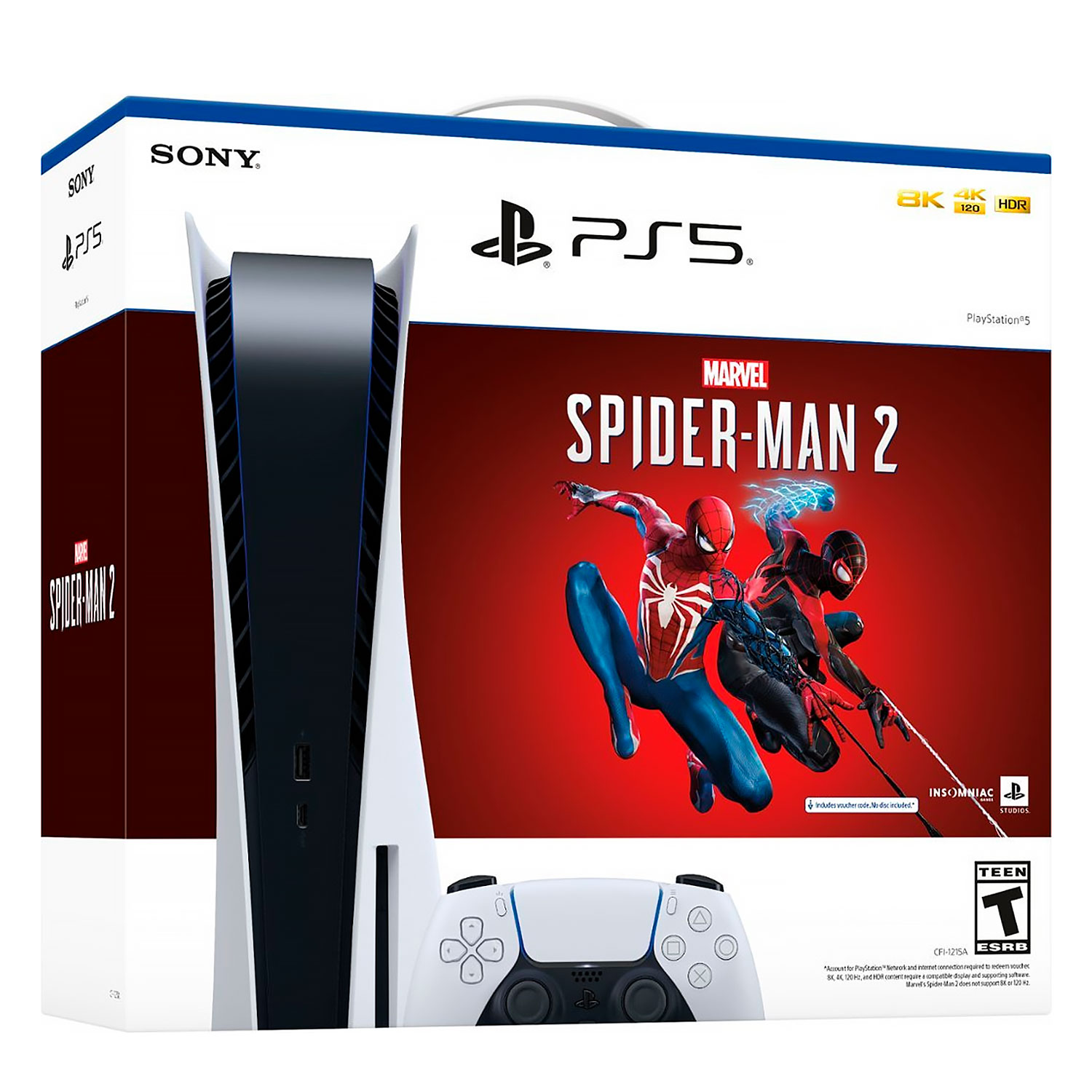 Console Sony PlayStation 5 Spiderman 2 825GB CFI-1215A