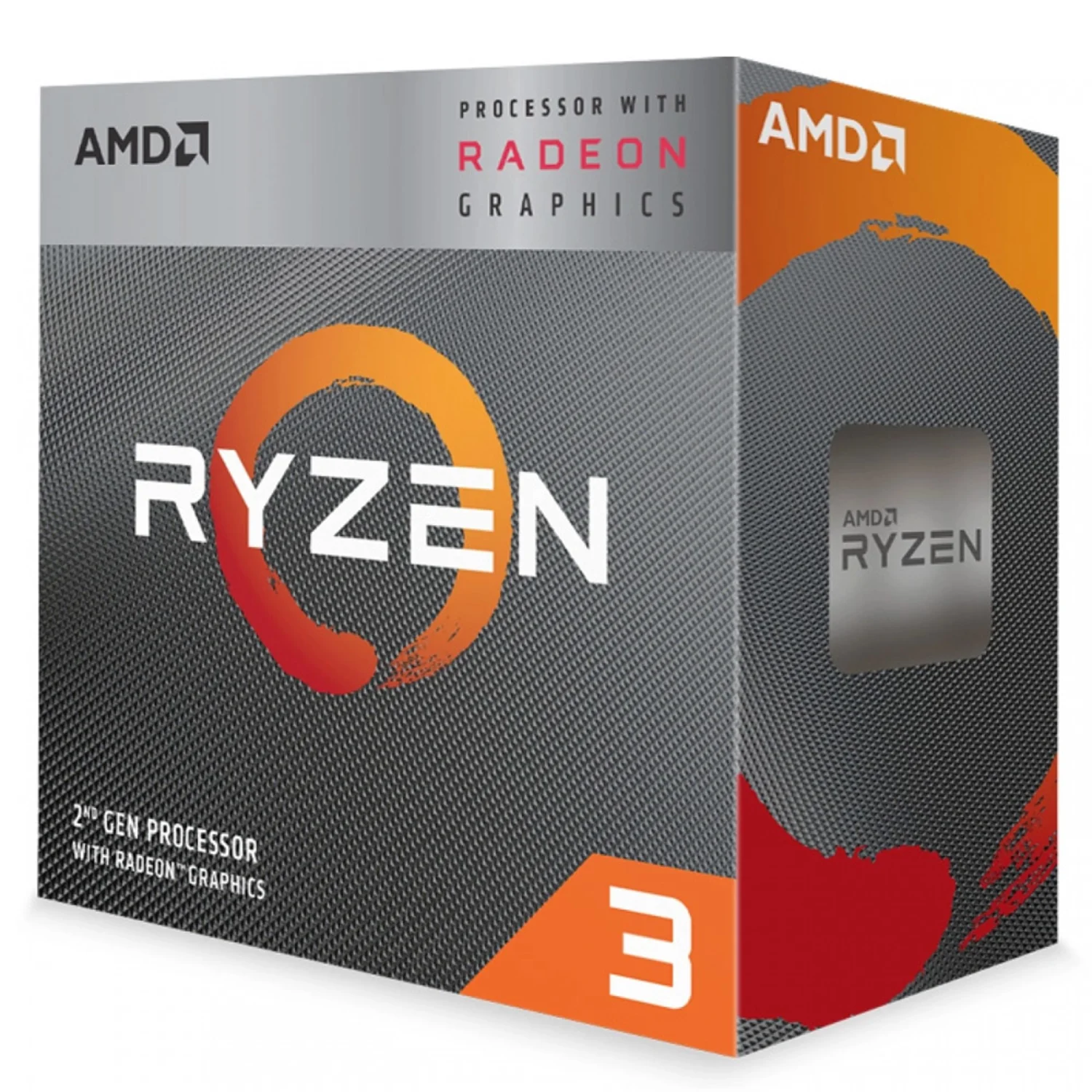 Processador AMD Ryzen R3 3200G / Soquete AM4 / 4C/4T / Com Vídeo