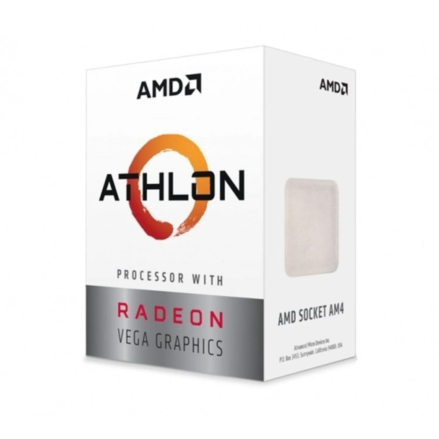 Processador AMD Athlon 3000G Socket AM4 2 Core 4 Threads Cache 5MB