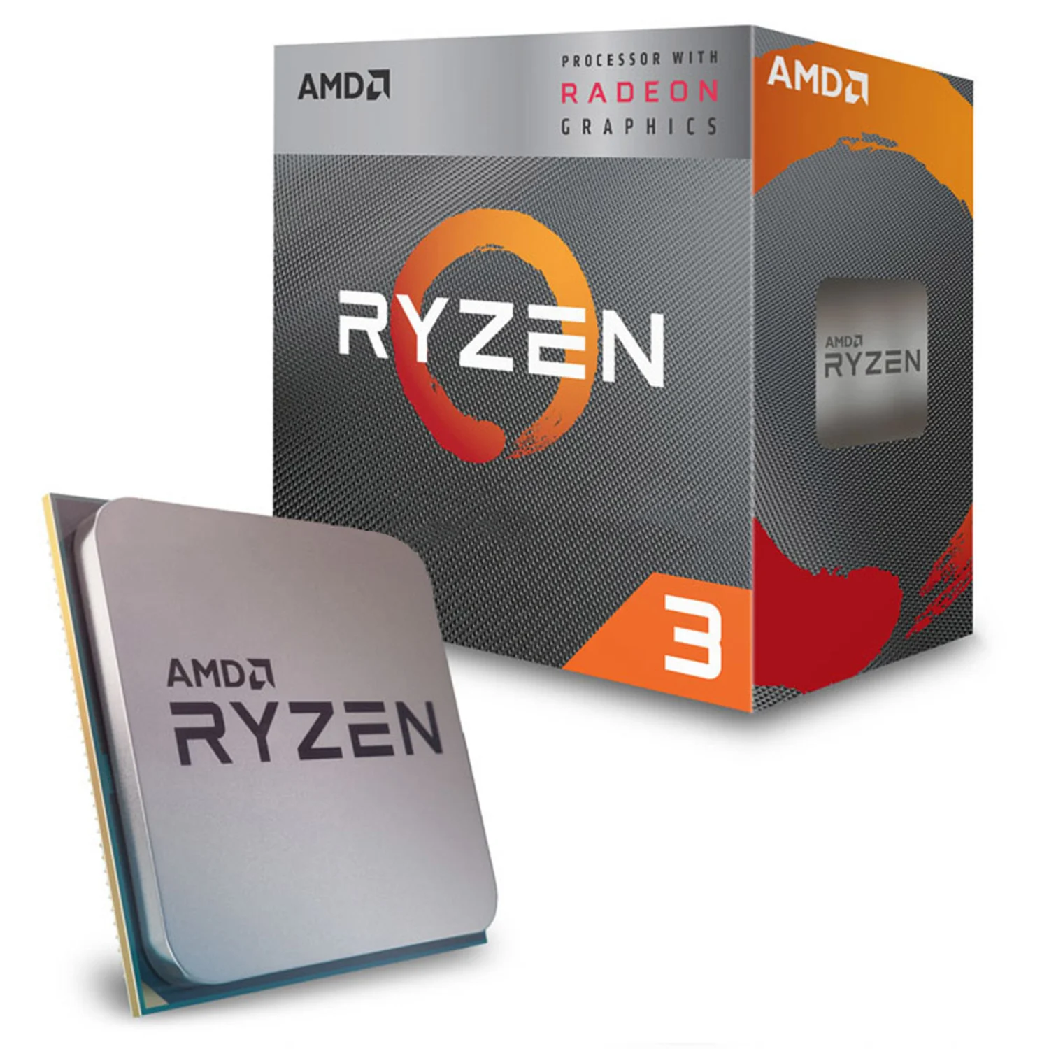 Processador AMD Ryzen 3 3200G Socket AMD AM4 4 Core 4 Threands Cache 384KB