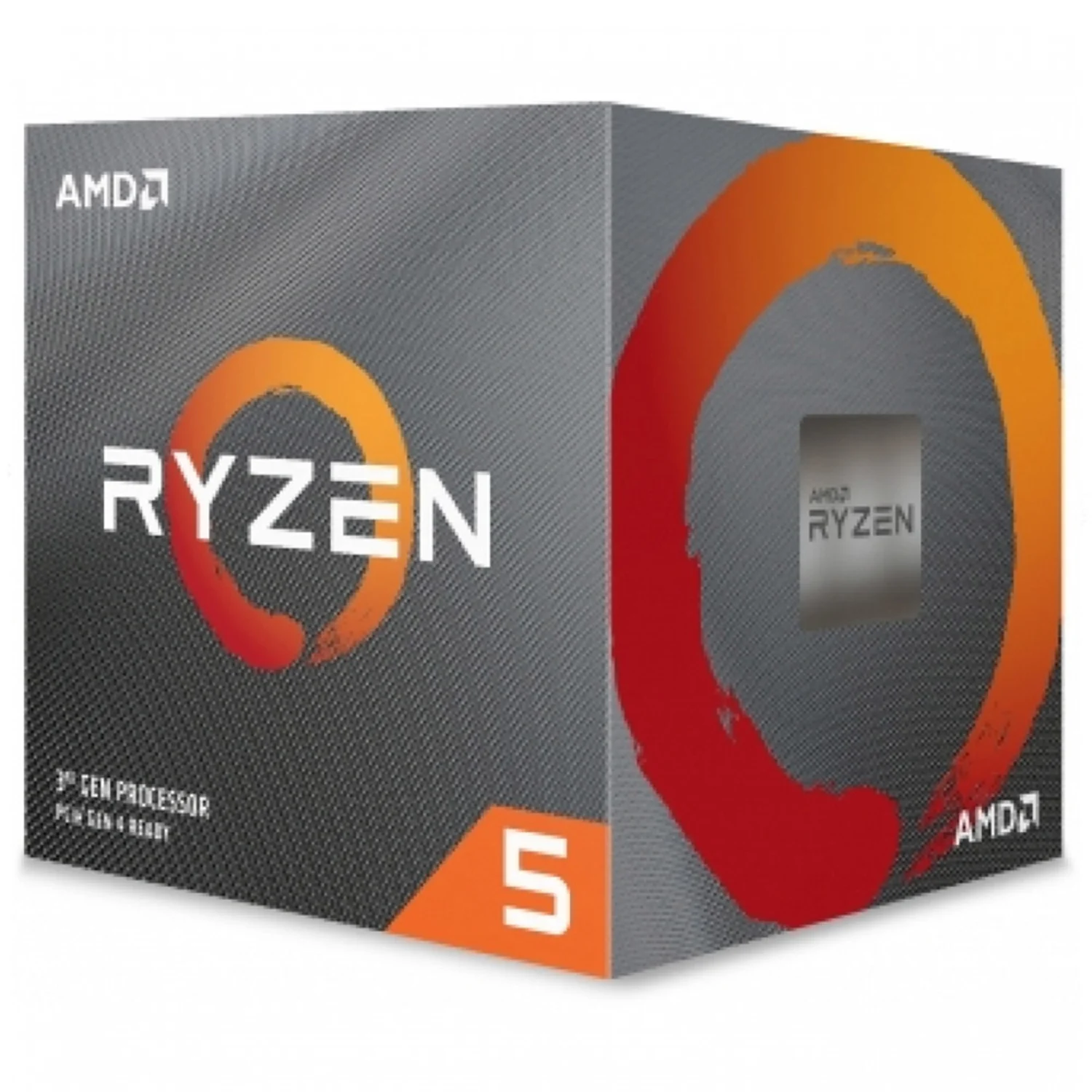 Processador AMD Ryzen 5 3600X Socket AM4 6 Core 12 Threads 3.8GHz e 4.4GHz Turbo Cache 34MB