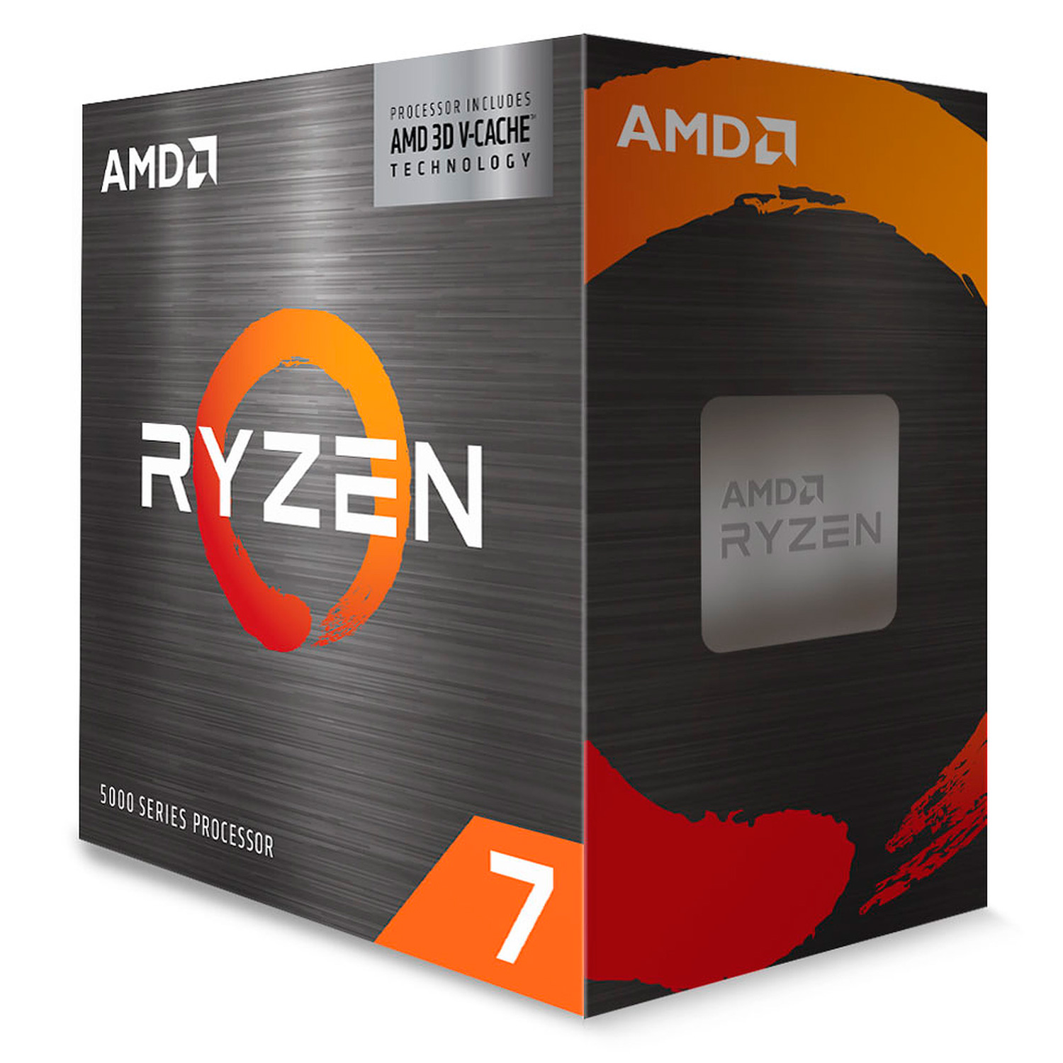 Processador AMD Ryzen 7 5700X3D Socket AM4 8 Core 16 Threads 3.4GHz e 4.5GHz Turbo Cache 100MB