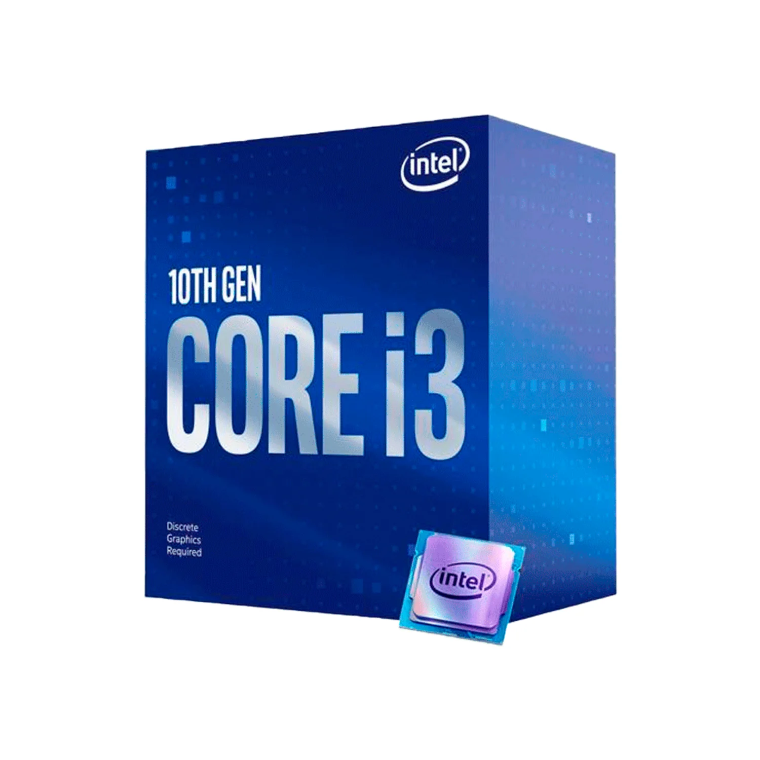 Processador Intel Core i3-10105F Socket LGA 1200 4 Core 8 Threads 3.7GHz e 4.4GHz Turbo Cache 6MB
